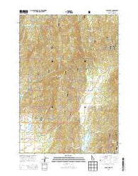 Eagle Nest Idaho Current topographic map, 1:24000 scale, 7.5 X 7.5 Minute, Year 2013