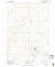 East of Howe Peak Idaho Historical topographic map, 1:24000 scale, 7.5 X 7.5 Minute, Year 1973