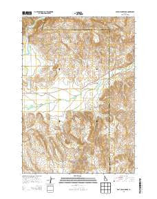 East of Cambridge Idaho Current topographic map, 1:24000 scale, 7.5 X 7.5 Minute, Year 2013
