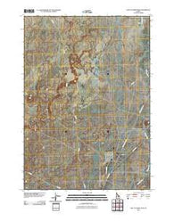 East of Howe Peak Idaho Historical topographic map, 1:24000 scale, 7.5 X 7.5 Minute, Year 2010