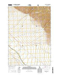 East of May Idaho Current topographic map, 1:24000 scale, 7.5 X 7.5 Minute, Year 2013