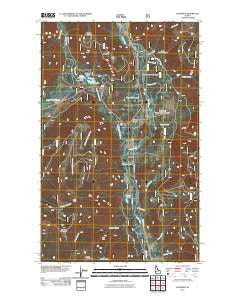 Eastport Idaho Historical topographic map, 1:24000 scale, 7.5 X 7.5 Minute, Year 2011