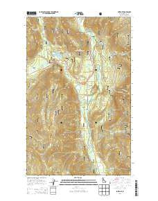 Eastport Idaho Current topographic map, 1:24000 scale, 7.5 X 7.5 Minute, Year 2013