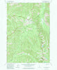 Edaho Mountain Idaho Historical topographic map, 1:24000 scale, 7.5 X 7.5 Minute, Year 1972