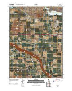 Eden Idaho Historical topographic map, 1:24000 scale, 7.5 X 7.5 Minute, Year 2010