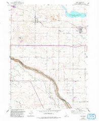 Eden Idaho Historical topographic map, 1:24000 scale, 7.5 X 7.5 Minute, Year 1964