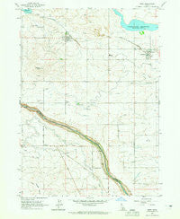 Eden Idaho Historical topographic map, 1:24000 scale, 7.5 X 7.5 Minute, Year 1964