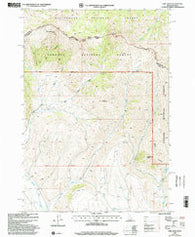 Edie Creek Idaho Historical topographic map, 1:24000 scale, 7.5 X 7.5 Minute, Year 1997