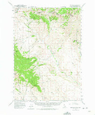 Edie Ranch Idaho Historical topographic map, 1:62500 scale, 15 X 15 Minute, Year 1957