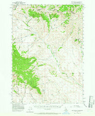 Edie Ranch Idaho Historical topographic map, 1:62500 scale, 15 X 15 Minute, Year 1957