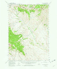 Edie Ranch Idaho Historical topographic map, 1:62500 scale, 15 X 15 Minute, Year 1957