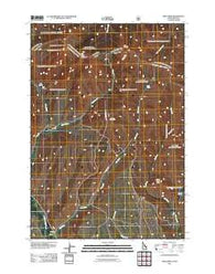 Edie Creek Idaho Historical topographic map, 1:24000 scale, 7.5 X 7.5 Minute, Year 2011