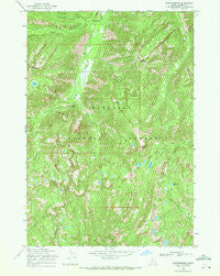 Edwardsburg Idaho Historical topographic map, 1:24000 scale, 7.5 X 7.5 Minute, Year 1969