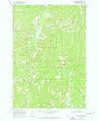 Edwardsburg Idaho Historical topographic map, 1:24000 scale, 7.5 X 7.5 Minute, Year 1969