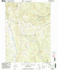Egan Basin Idaho Historical topographic map, 1:24000 scale, 7.5 X 7.5 Minute, Year 2005