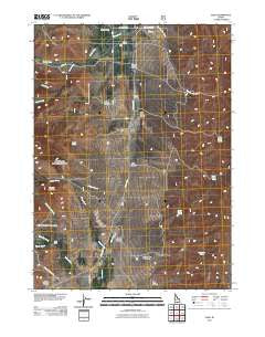 Elba Idaho Historical topographic map, 1:24000 scale, 7.5 X 7.5 Minute, Year 2011