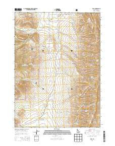 Elba Idaho Current topographic map, 1:24000 scale, 7.5 X 7.5 Minute, Year 2013