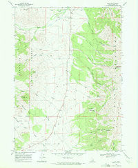 Elba Idaho Historical topographic map, 1:24000 scale, 7.5 X 7.5 Minute, Year 1968