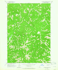 Elevenmile Creek Idaho Historical topographic map, 1:24000 scale, 7.5 X 7.5 Minute, Year 1963