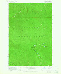 Elizabeth Lake Idaho Historical topographic map, 1:24000 scale, 7.5 X 7.5 Minute, Year 1963