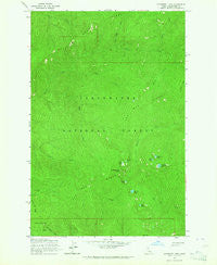 Elizabeth Lake Idaho Historical topographic map, 1:24000 scale, 7.5 X 7.5 Minute, Year 1963
