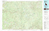Elk City Idaho Historical topographic map, 1:100000 scale, 30 X 60 Minute, Year 1981