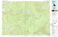 Elk City Idaho Historical topographic map, 1:100000 scale, 30 X 60 Minute, Year 1981