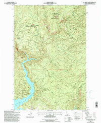 Elk Creek Falls Idaho Historical topographic map, 1:24000 scale, 7.5 X 7.5 Minute, Year 1994