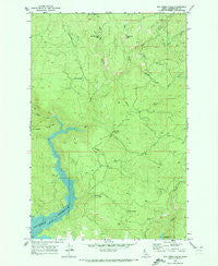 Elk Creek Falls Idaho Historical topographic map, 1:24000 scale, 7.5 X 7.5 Minute, Year 1969