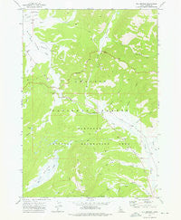 Elk Meadow Idaho Historical topographic map, 1:24000 scale, 7.5 X 7.5 Minute, Year 1972