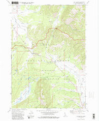 Elk Meadow Idaho Historical topographic map, 1:24000 scale, 7.5 X 7.5 Minute, Year 1972