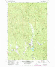 Elk River Idaho Historical topographic map, 1:24000 scale, 7.5 X 7.5 Minute, Year 1969