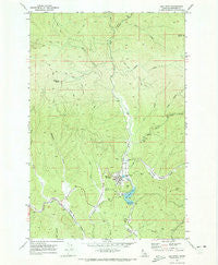 Elk River Idaho Historical topographic map, 1:24000 scale, 7.5 X 7.5 Minute, Year 1969