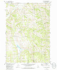 Elk Valley Idaho Historical topographic map, 1:24000 scale, 7.5 X 7.5 Minute, Year 1980