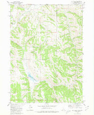 Elk Valley Idaho Historical topographic map, 1:24000 scale, 7.5 X 7.5 Minute, Year 1980