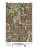 Elk City Idaho Historical topographic map, 1:24000 scale, 7.5 X 7.5 Minute, Year 2011