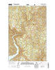 Elk Creek Falls Idaho Current topographic map, 1:24000 scale, 7.5 X 7.5 Minute, Year 2014