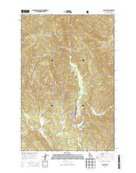 Elk River Idaho Current topographic map, 1:24000 scale, 7.5 X 7.5 Minute, Year 2014