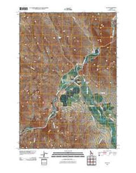 Ellis Idaho Historical topographic map, 1:24000 scale, 7.5 X 7.5 Minute, Year 2010
