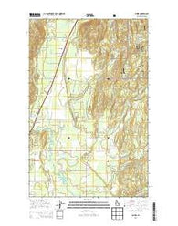 Elmira Idaho Current topographic map, 1:24000 scale, 7.5 X 7.5 Minute, Year 2013