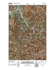 Emida Idaho Historical topographic map, 1:24000 scale, 7.5 X 7.5 Minute, Year 2011