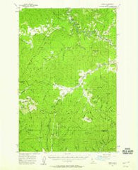 Emida Idaho Historical topographic map, 1:62500 scale, 15 X 15 Minute, Year 1957