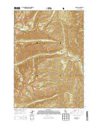 Enos Lake Idaho Current topographic map, 1:24000 scale, 7.5 X 7.5 Minute, Year 2013