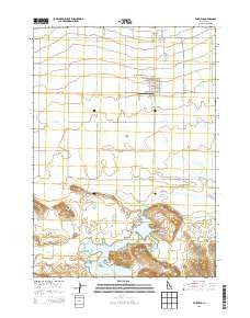 Fairfield Idaho Current topographic map, 1:24000 scale, 7.5 X 7.5 Minute, Year 2013
