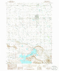 Fairfield Idaho Historical topographic map, 1:24000 scale, 7.5 X 7.5 Minute, Year 1986