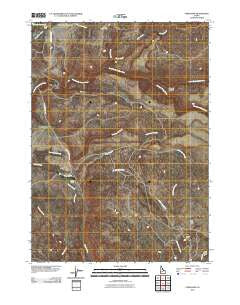 Fairylawn Idaho Historical topographic map, 1:24000 scale, 7.5 X 7.5 Minute, Year 2010