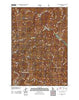 Falconberry Peak Idaho Historical topographic map, 1:24000 scale, 7.5 X 7.5 Minute, Year 2011