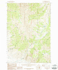 Fallert Springs Idaho Historical topographic map, 1:24000 scale, 7.5 X 7.5 Minute, Year 1987
