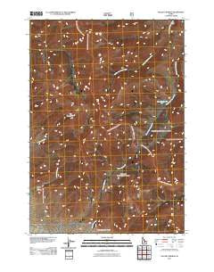 Fallert Springs Idaho Historical topographic map, 1:24000 scale, 7.5 X 7.5 Minute, Year 2011