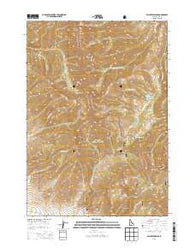 Fallert Springs Idaho Current topographic map, 1:24000 scale, 7.5 X 7.5 Minute, Year 2013